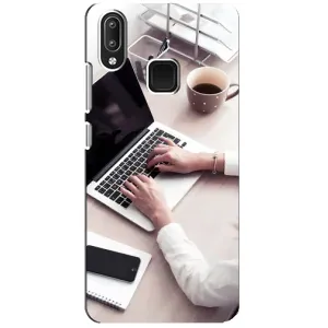 Силиконовый бампер (Работники) на Vivo Y95 (Офисный работник)