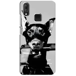 Чехол ДОБЕРМАН для Vivo Y95 (Опасный доберман)