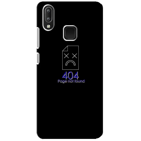 Чехол с рисунком «Ошибка 404» для Vivo Y95 Чехол с рисунком «Ошибка 404» для Vivo Y95