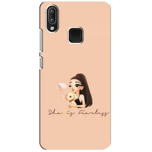 Силіконовый Чохол на Vivo Y95 з картинкой Модных девушек (З собакою)