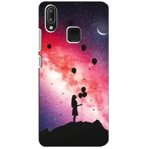 Силіконові Чохли Коханій людині для Vivo Y95 (Кулі в небі)