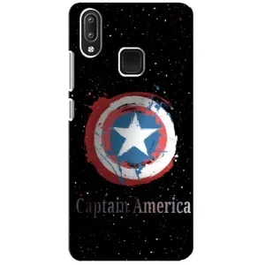 Чехол с Щитом Капитана Америки на Vivo Y95 (Щит Капитана)