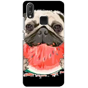 Чехол (ТПУ) Милые собачки для Vivo Y95 (Смешной Мопс)