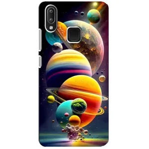 Чохол (ТПУ) з планетами на Vivo Y95 (Сонячна система)