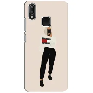 Силиконовый Чехол на Vivo Y95 с картинкой Стильных Девушек (Стильная)