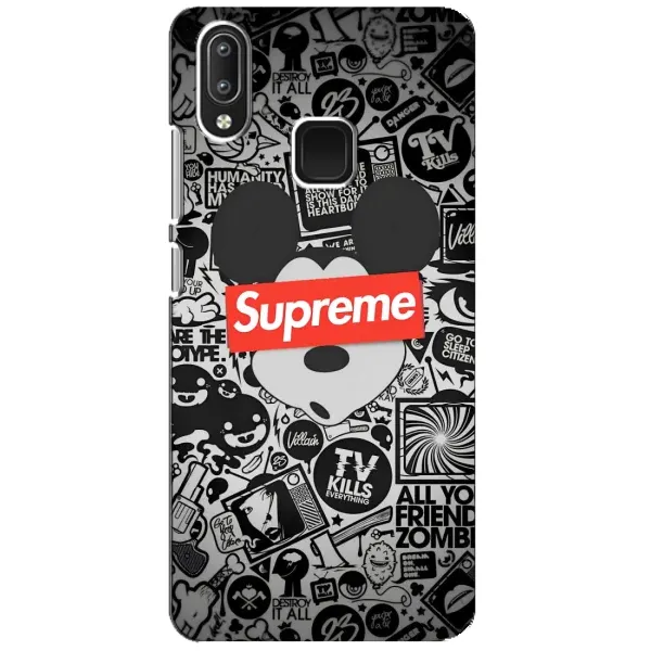 Чехол с рисунком «Supreme Маус» для Vivo Y95 Чехол с рисунком «Supreme Маус» для Vivo Y95