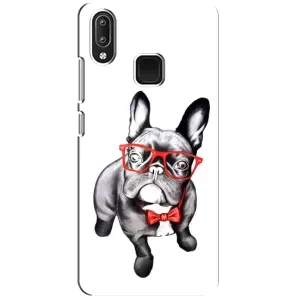 Бампер для Vivo Y95 с картинкой "Песики" (В очках)