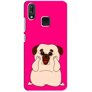 Чехол (ТПУ) Милые собачки для Vivo Y95 (Веселый Мопсик)