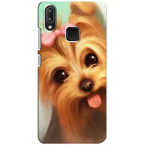Чехол (ТПУ) Милые собачки для Vivo Y95 (Йоршенский терьер)