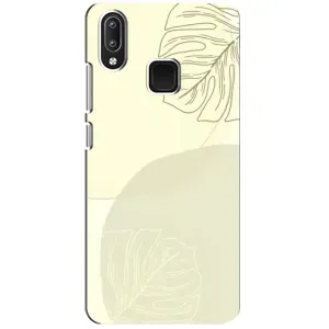 Чохол квітковий дизайн для Vivo Y95 (Зелений фон)