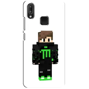 Чохли для Vivo Y95 (Персонажі МайнКрафт) (Зелений хлопчик)