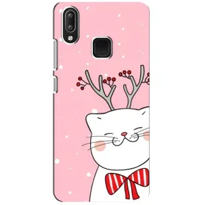 Чехол на тематику: Коты для Vivo Y95 (Зимний кот)