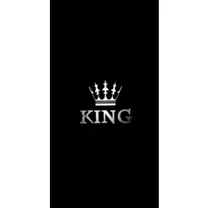Чехол (Корона на чёрном фоне) для Сяоми 11т / 11т про (KING)