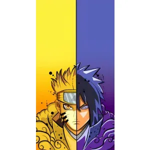 Купить Чехлы на телефон с принтом Anime для Сяоми 11т / 11т про (Naruto Vs Sasuke)