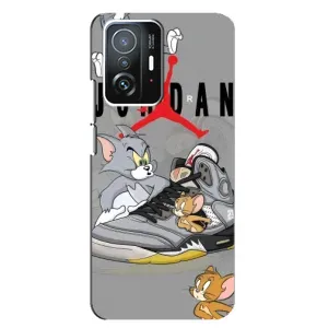 Силиконовый Чехол Nike Air Jordan на Сяоми 11т / 11т про (Air Jordan)