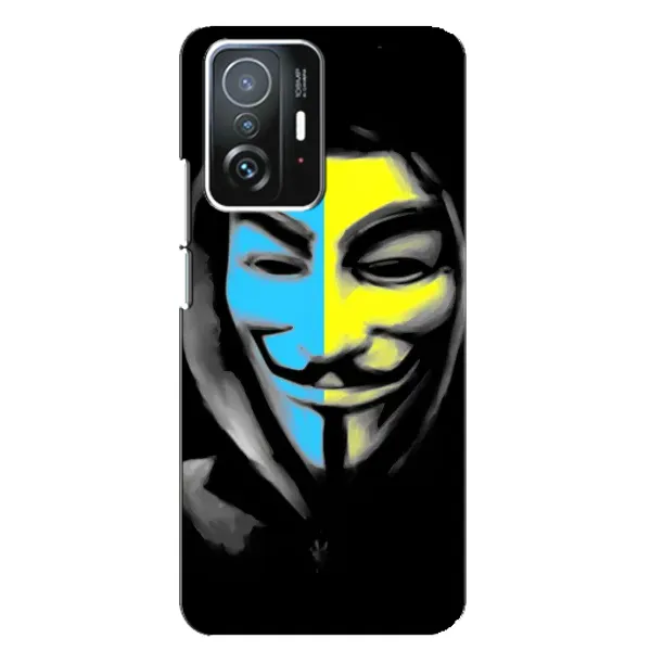 Чехол с рисунком «Анонимус патриот» для Xiaomi 11T / 11T Pro Чехол с рисунком «Анонимус патриот» для Xiaomi 11T / 11T Pro