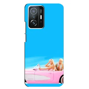 Силиконовый Чехол Барби Фильм на Xiaomi 11T / 11T Pro (Барби и Кен)