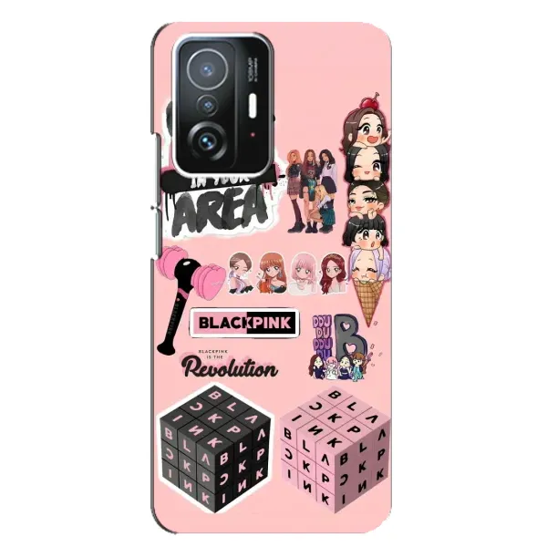 Чехол с рисунком «BLACK PINK коллаж» для Xiaomi 11T / 11T Pro Чехол с рисунком «BLACK PINK коллаж» для Xiaomi 11T / 11T Pro