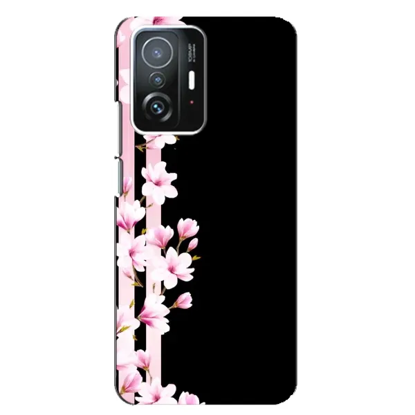 Чехол с рисунком «Цветочки» для Xiaomi 11T / 11T Pro Чехол с рисунком «Цветочки» для Xiaomi 11T / 11T Pro