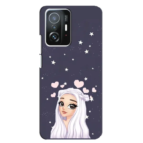 Чехол с рисунком «Девушка и сердечки» для Xiaomi 11T / 11T Pro Чехол с рисунком «Девушка и сердечки» для Xiaomi 11T / 11T Pro