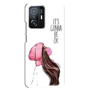 Чехол Стильные девушки на Xiaomi 11T / 11T Pro (Девушка в маске)