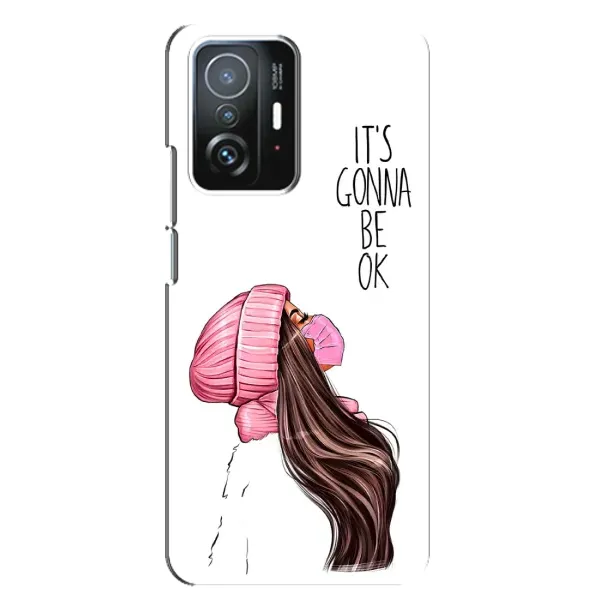Чехол с рисунком «Девушка в маске» для Xiaomi 11T / 11T Pro Чехол с рисунком «Девушка в маске» для Xiaomi 11T / 11T Pro