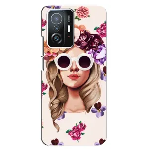 Чехол с картинкой Модные Девчонки Xiaomi 11T / 11T Pro (Девушка в очках)
