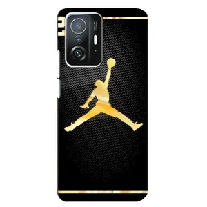 Силиконовый Чехол Nike Air Jordan на Сяоми 11т / 11т про (Джордан 23)