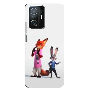 Силіконовий чохол з принтом Зоотрополіс для Xiaomi 11T / 11T Pro (Джуді і Нік)