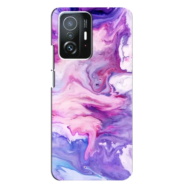 Чехол с рисунком «Фиолетовый мрамор» для Xiaomi 11T / 11T Pro Чехол с рисунком «Фиолетовый мрамор» для Xiaomi 11T / 11T Pro
