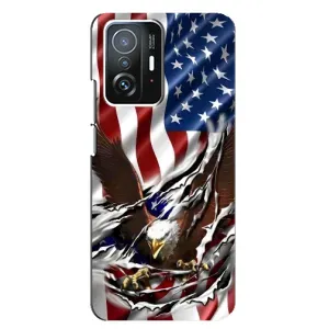 Чохол Прапор USA для Xiaomi 11T / 11T Pro (Прапор USA)