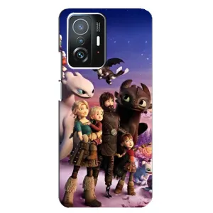 Чехол дракон Беззубик для Xiaomi 11T / 11T Pro (Герои дракона)
