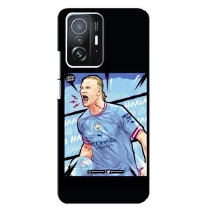 Чехлы с принтом для Xiaomi 11T / 11T Pro Футболист (гол Эрлинг Холланд)
