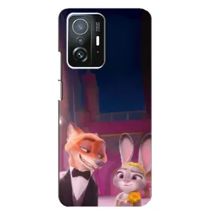 Силіконовий чохол з принтом Зоотрополіс для Xiaomi 11T / 11T Pro (Головні герої)