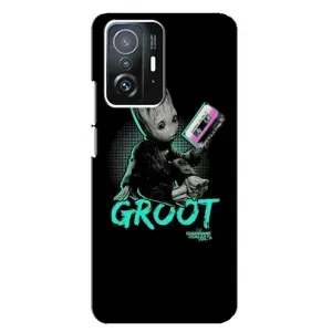 Чехол Супергерои Марвел на Сяоми 11т / 11т про (Groot)