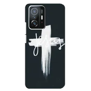Чехлы для Сяоми 11т / 11т про (Крест Иисуса) (Jesus)