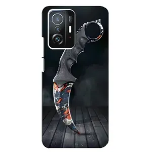 Чехол КИБЕРСПОРТ для Xiaomi 11T / 11T Pro (Кинжал КС ГО)