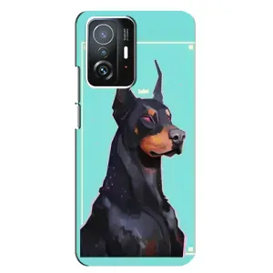 Чехол ДОБЕРМАН для Xiaomi 11T / 11T Pro (Король доберман)