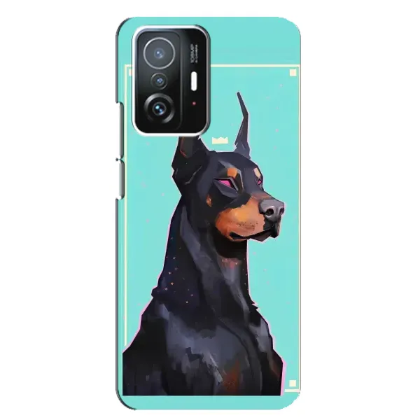 Чехол с рисунком «Король доберман» для Xiaomi 11T / 11T Pro Чехол с рисунком «Король доберман» для Xiaomi 11T / 11T Pro
