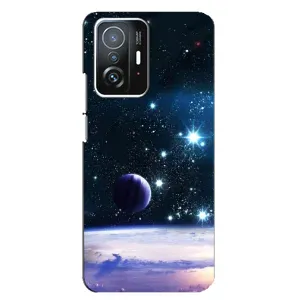 Чехол (ТПУ) с планетами на Xiaomi 11T / 11T Pro (Космический вид)