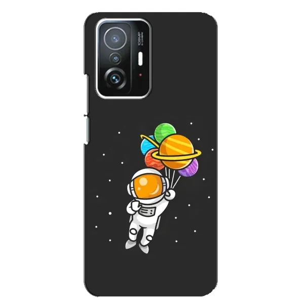 Чехол с рисунком «Космонавт с шариками» для Xiaomi 11T / 11T Pro Чехол с рисунком «Космонавт с шариками» для Xiaomi 11T / 11T Pro