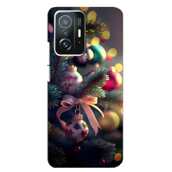 Чехол с рисунком «Красивая елочка» для Xiaomi 11T / 11T Pro Чехол с рисунком «Красивая елочка» для Xiaomi 11T / 11T Pro