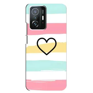 Чохли з тематикою "Маленькі Сердчеки" на Xiaomi 11T / 11T Pro (Гарне сердечко)