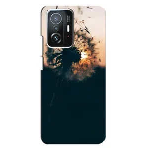 Силиконовый Чехол с одуванчиками на Xiaomi 11T / 11T Pro (Красивый одуванчик)