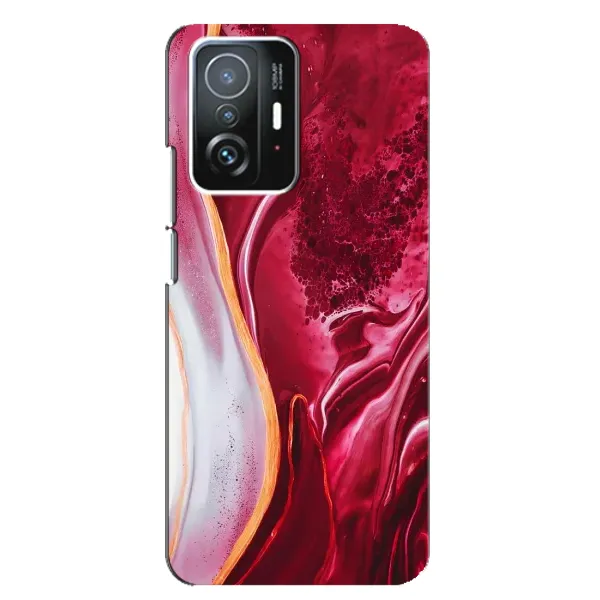 Чехол с рисунком «Красный мрамор» для Xiaomi 11T / 11T Pro Чехол с рисунком «Красный мрамор» для Xiaomi 11T / 11T Pro