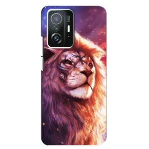 Чехол с картинкой на Xiaomi 11T / 11T Pro (Красочный ЛЕВ)
