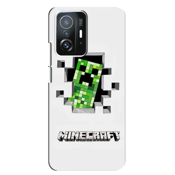 Чехол с рисунком «Крипер» для Xiaomi 11T / 11T Pro Чехол с рисунком «Крипер» для Xiaomi 11T / 11T Pro