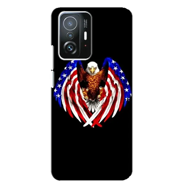 Чехол с рисунком «Крылья США» для Xiaomi 11T / 11T Pro Чехол с рисунком «Крылья США» для Xiaomi 11T / 11T Pro