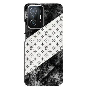 Чехол Стиль Louis Vuitton на Xiaomi 11T / 11T Pro (LV на белом)