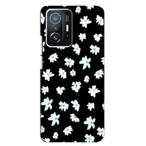 Чехол с ромашками на Xiaomi 11T / 11T Pro (Маленькие ромашки)
